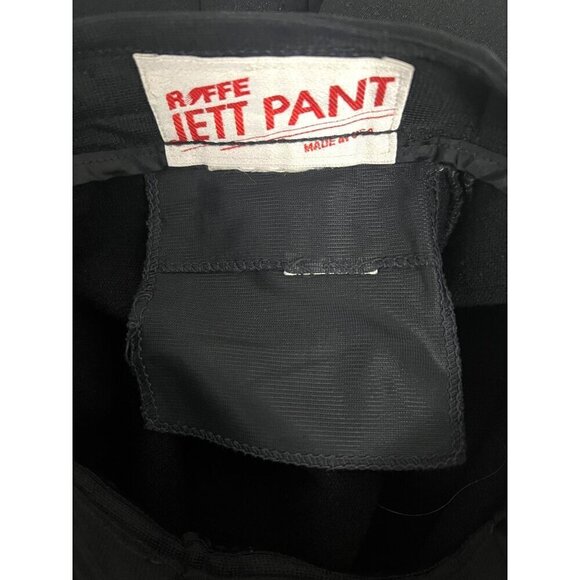 Roffe Jett Womens Vintage 80s Black Winter Ski Pants Small Stretch High Rise - Picture 7 of 7